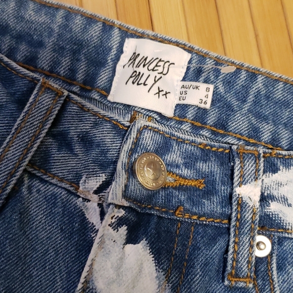 Princess Polly Sarah Denim Jeans - Picture 6 of 7